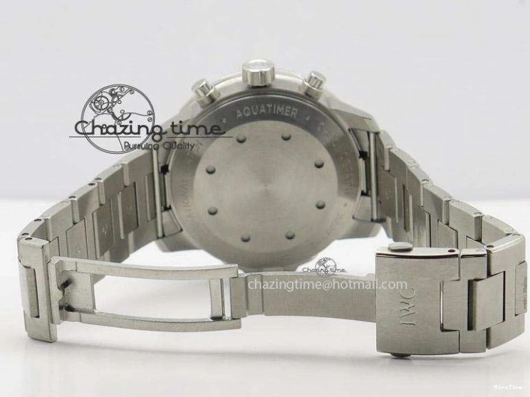 MIROTIME 0314 Classic Aquatimer Chrono IW376803 V6F 1:1 Best Edition Black Dial On SS Bracelet A 7361